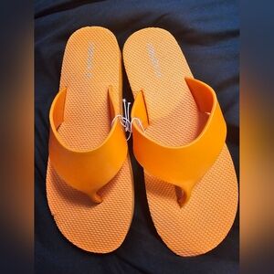 Forever 21 Orange Flip Flops